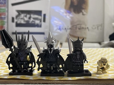 SAURON WITCH KING SAURON'S MOUTH LEGO MINIFIG lord of the rings tolkien lot - Image 1 of 4