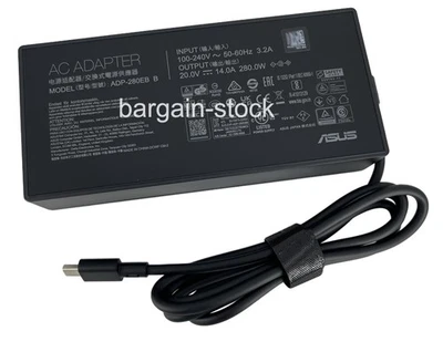 280W AC Adapter Charger For ASUS TUF Gaming F16 FX608JPR FX608JMR FX608JHR FX608 - Image 1 of 4