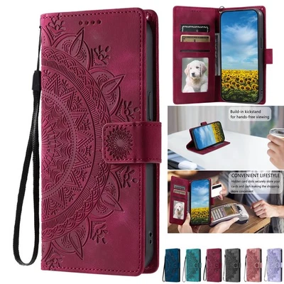 For Google Pixel 10 Pro Xl 9 Pro 9A 8 Leather Flip Card Slots Wallet Case Cover - Image 1 of 4