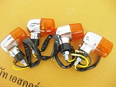 Fit SUZUKI T20 T250 T305 T500  X5 X6 T200 TC200 TC250 TC350 SIGNAL 12V. 4Pcs. VI - Imagem 1 de 4