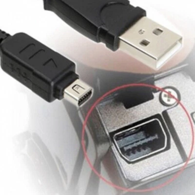 NICHT MARKENGEBUNDEN Nuovo cavo dati 12P USB 1.5M per fotocamera digitale Olympus CB-USB5 CB-USB6 accessori