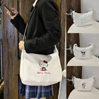 Cinnamoroll Cute Girl Shoulder Bag White PU Leather Crossbody Bag Kuromi Handbag