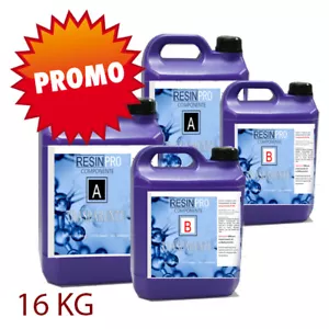 SUPER OFFERTA! Resina Epossidica Trasparente / KG8 + KG8 - Imagen 1 de 11