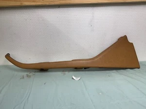 86 - 91 MERCEDES C126 560SEC RIGHT DOOR PANEL PULL HANDLE ARM REST PALOMINO - Picture 1 of 16