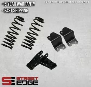 Street Edge 88-98 Silverado C1500/Sierra Ext Cab 2" Front & 4" Rear Lowering Kit - Picture 1 of 1