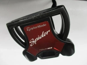 Taylor Made Spider Tour BLACK Double Bend 34" Putter & Cover EXPRESS from JAPAN - Picture 1 of 5
