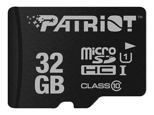 Patriot LX Series 32GB microSDHC, karta pamięci czarna, UHS-I U1, klasa 10 - Zdjęcie 1 z 4
