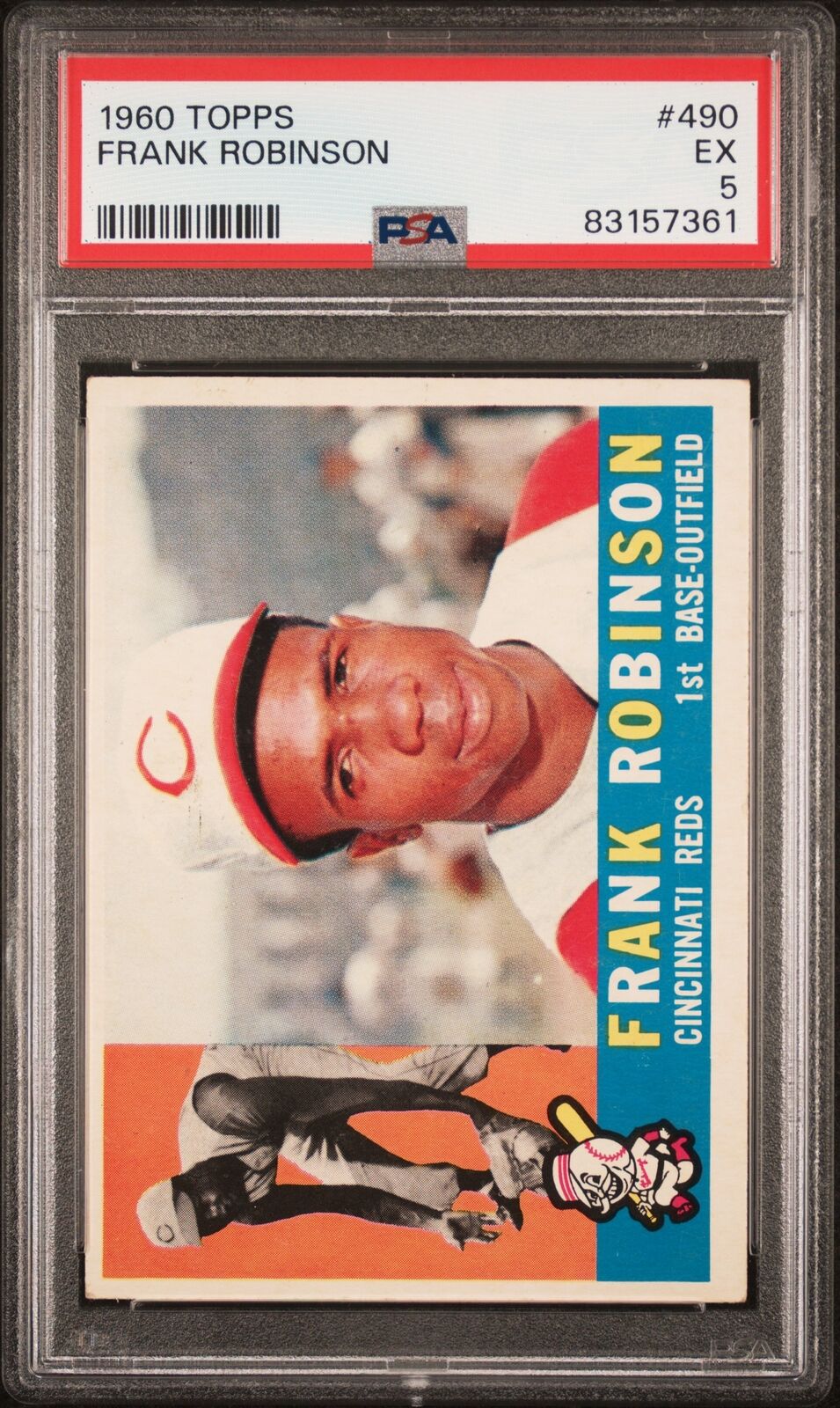 1960 Topps #490 Frank Robinson PSA 5 EX