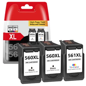 Druckerpatronen für Canon PG560XL CL561XL PIXMA TS 5350 TS 5351 5353 7450 7451 - Bild 1 von 10