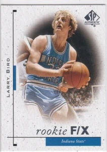 LARRY BIRD Mazo Superior SP Auténtico NOVATO TARJETA F/X Baloncesto del Estado Indio  - Imagen 1 de 2