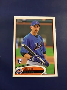 2012 Topps # 335 JOSH SATIN ROOKIE RC New York Mets $$ Hot ! - Picture 1 of 1