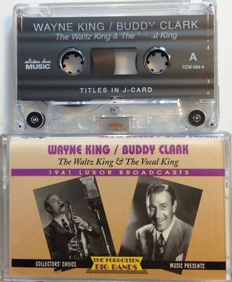 Wayne King, Buddy Clark : The Waltz The Vocal King (Cassette Tape) *Very Good* - Image 1 of 2