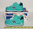 NEW BALANCE INFANT / CRIB SIZE 5 NEW IN BOX  KL574DTI  Aquarius with Navy Color