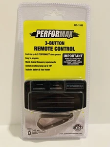 Control remoto abierto de garaje de 3 botones Performax compatible con garaje Xtreme (303XP-TX) - Imagen 1 de 1