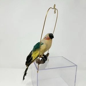 Vtg 1965 Corby’s Whiskey Advertising Parrot Paper Mache Bird Figure - Picture 1 of 19