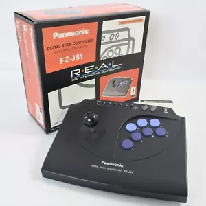 Panasonic 3DO DIGITAL STICK CONTROLLER Boxed FZ-JS1 Fighting Tested JAPAN 0102 - Picture 1 of 14