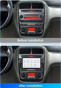 Autoradio Android  per Fiat punto 2007-2012 Carplay Android Auto  GPS Navi   - Foto 1 di 4