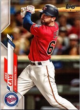 2020 Topps Series Two Base #525 Jake Cave Minnesota Twins