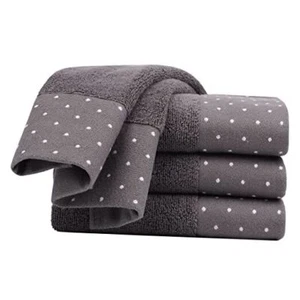 Taupe Gray Hand Towels for Bathroom, Soft 100% Combed Cotton Taupe Gray-4pcs - Picture 1 of 7