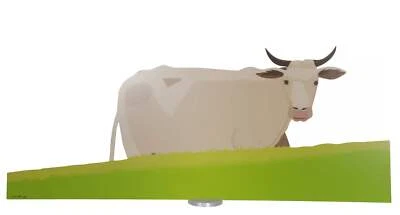 Alex Katz, Vaca, Serigrafía por ambas caras sobre aluminio, firmada y numerada Foto 1 de 4