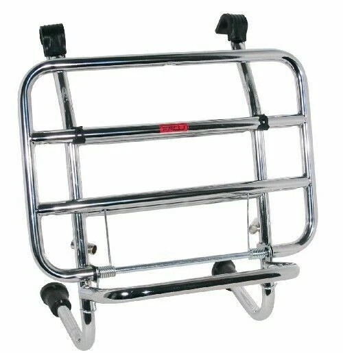 FACO 0201/C Portapacco Anteriore per Vespa - Argento