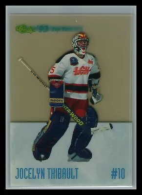 1993 Classic #DP10 Jocelyn Thibault Top Ten - Image 1 of 2
