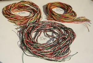  Vintage Cloth Wire--Mix Lot - Bild 1 von 12