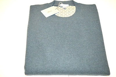 NUEVO 1250,00 $ BRIONI Suéter 100% Cachemira Talla 3XL Estados Unidos 58 UE Hecho en ITALIA  Foto 1 de 4