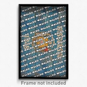Waldo Wisconsin Poster (WI City Souvenir 11x17 Stadtdruck) - Bild 1 von 1
