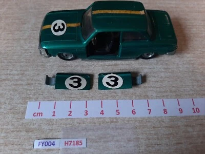 H7185 MODELLISMO POLITOYS AUTO FONDO INCURVATO NSU TYP 110 EXPORT N.543 1/43 - Immagine 1 di 4