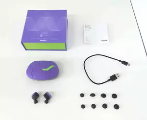 Final x EVA2020 Wireless Earphone Evangelion FI-EVATW Unit 01 Model From Japan - Picture 1 of 9