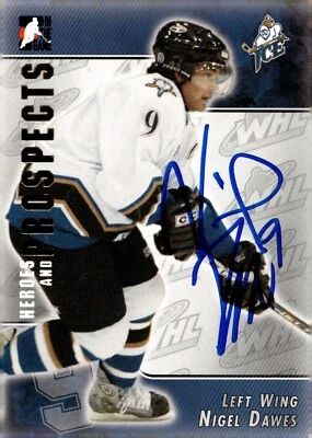 Nigel Dawes - Signed 2004-05 In The Game Heroes And Prospects Card #223 - Image 1 of 2