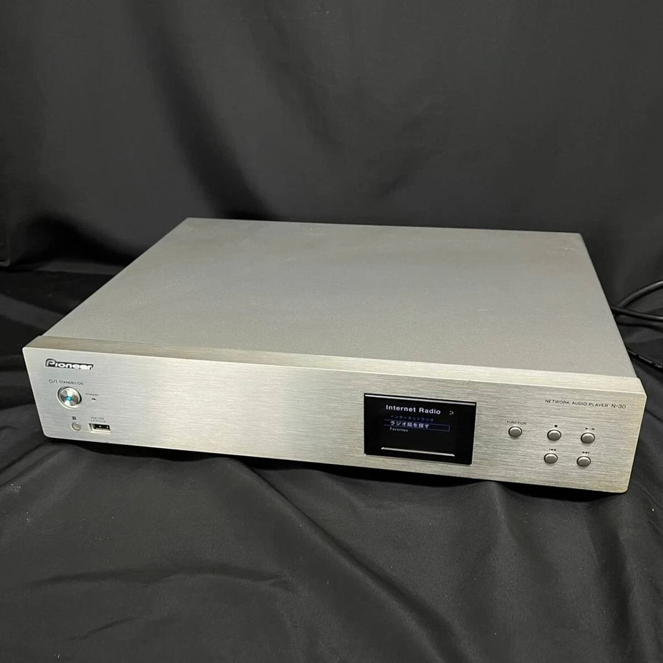 Pioneer N-30 Silver Network Audio Player Silver High-Resolution Sound Sources - Image 1 of 4