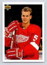 1991-92 Upper Deck #584 Nicklas Lidstrom CL YG  Detroit Red Wings 