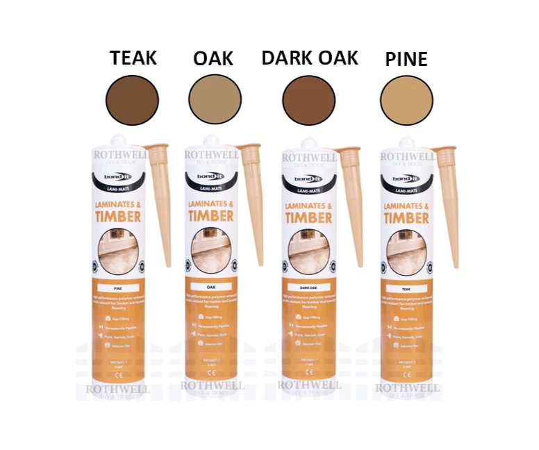 Bond It Lami-Mate Timber Laminate Sealant Wood Floor Gap Joint Filler EU3 310ml