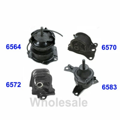 Juego de montaje de motor y transmisión 1998-2002 para Honda Accord 2,3 L 4 piezas M066 Foto 1 de 2