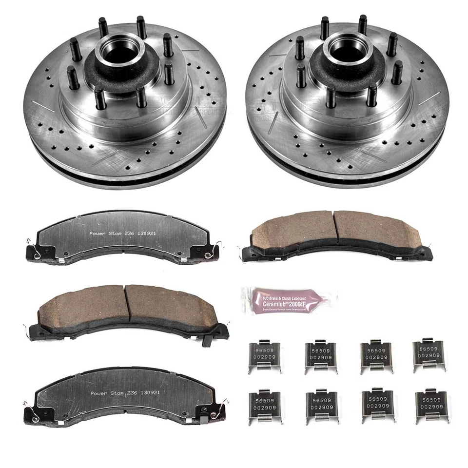Kit de frenos de disco PowerStop - trasero - se adapta a Dodge Ram 4500 2008-2010, Dodge Ram 5500 Foto 1 de 4