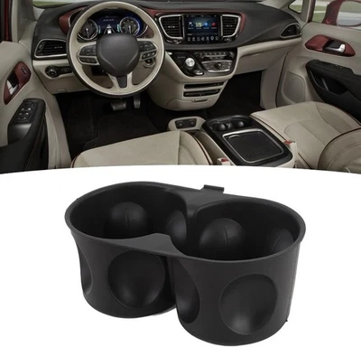 68312236AC Cup Holder Insert for Chrysler Pacifica Voyager Passenger Van Center - Imagem 1 de 4