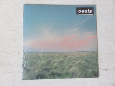 OASIS Whatever 30TH ANNIVERSARY NUMBERED PINK & BLUE SPLATTER  VINYL 7" RKID149C - Image 1 of 4