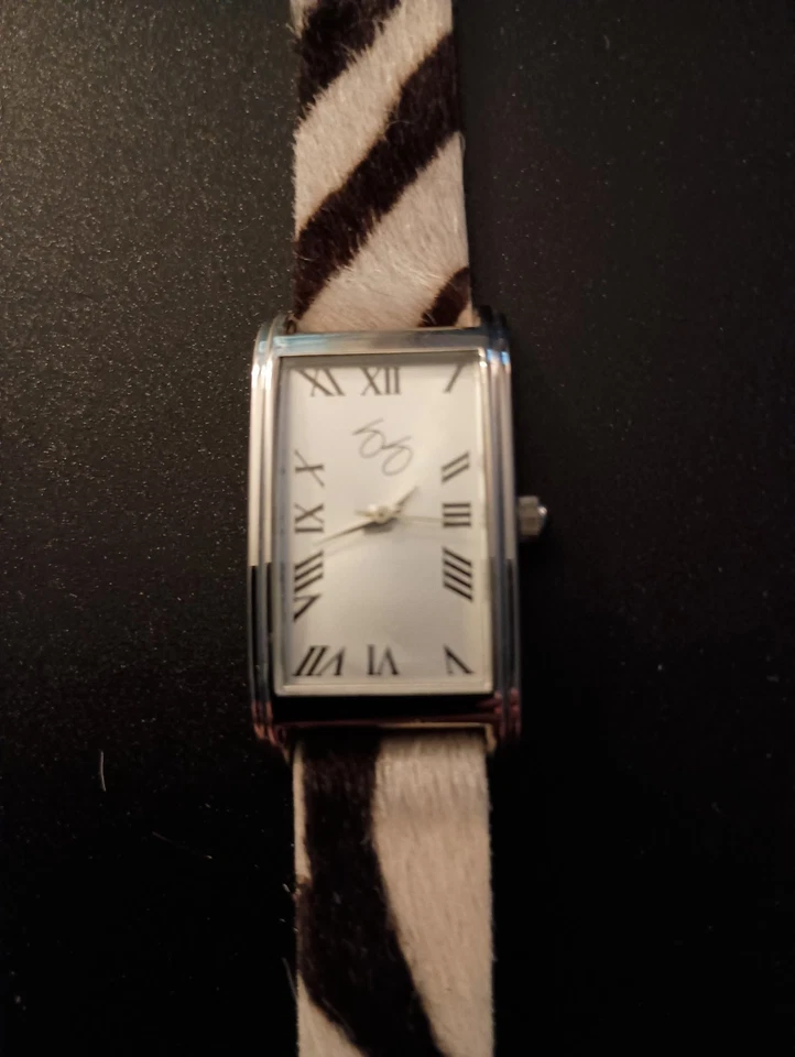 Reloj Pulsera Colección Temática Estampado Cebra Suzanne Somers De Colección Nunca Usado  Foto 1 de 1
