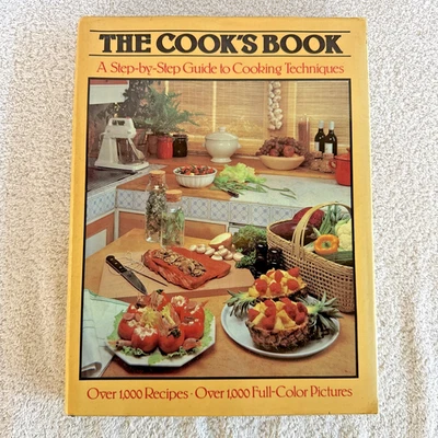 The Cook's Book A Step by Step Guide to Cooking Techniques HC Marie Conte 1st Ed - Image 1 of 4