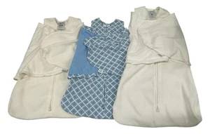 Sleep Sack Halo Lot Of 3 Wearable Blankets Swaddles Fleece Warm Newborn-6 Months - Picture 1 of 4