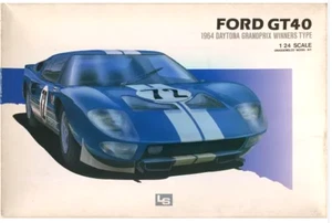 LS 1/24 Ford GT 40  '64 Daytona Grand prix  Winners Type Vintage - Picture 1 of 3