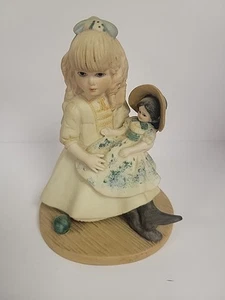1985 Jan Hagara Melanie and Scarlett O'Hara Ceramic Vintage Figurine No. 4614 - Picture 1 of 6
