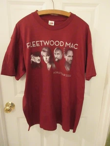 Fleetwood Mac 2003 What's the World Coming To? World Tour T-Shirt XL - Picture 1 of 3
