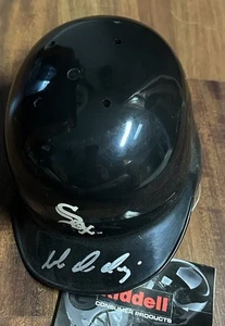 2002 Topps Reserve COA Holo FIRMATO Maggio Ordonez White Sox Mini Casco Auto - Foto 1 di 3