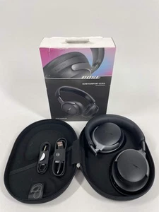 Auriculares con cancelación de ruido Bose QuietComfort Ultra negros - Imagen 1 de 4