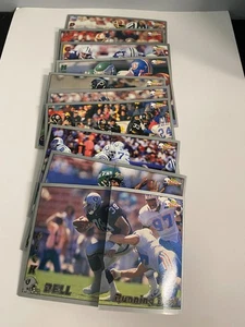 1993 Pacific Tri-Fold Football Karten Lot x 10 Barry Foster Stan Humphries + - Bild 1 von 3