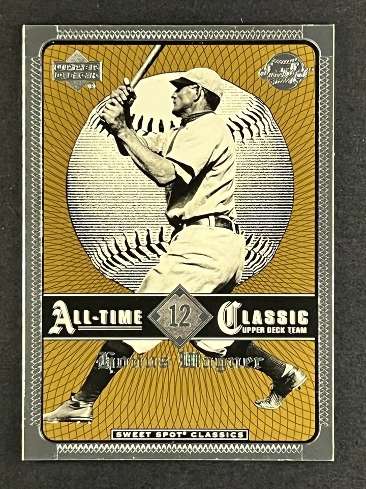 2002 Upper Deck Sweet Spot Classics #12 Honus Wagner Pittsburgh Pirates - Image 1 of 3
