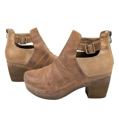 Antelope Platform Moa Clog/Booties GUC $199 Size 41 US 10   S3143 - Image 1 of 4